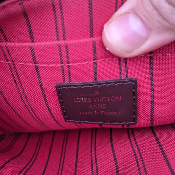 Louis Vuitton Cosmetic Pouch Bag brown Damier - Picture 12 of 13